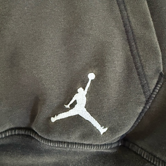 Jordan Zion Sleeveless Hoodie Dri-FIT Black/Olive Men’s S - Picture 3 of 12
